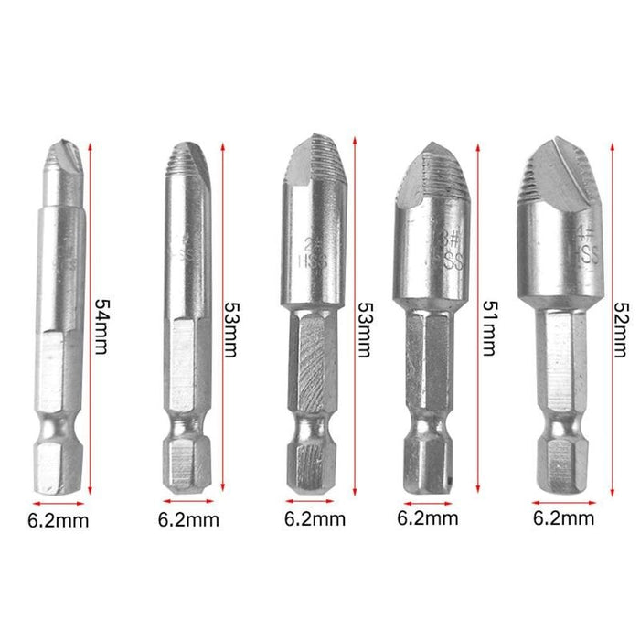 Premium Screw Extractor (Set of 5) - gadgetstap